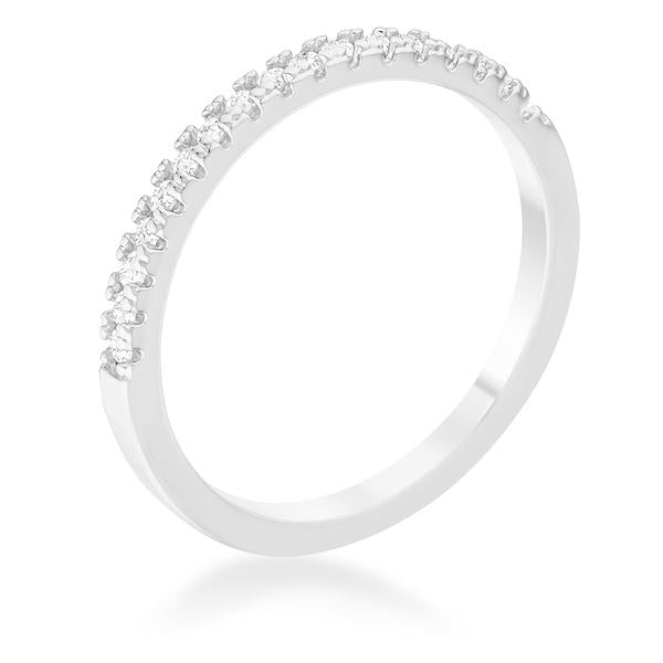 Simple Pave Eternity Ring