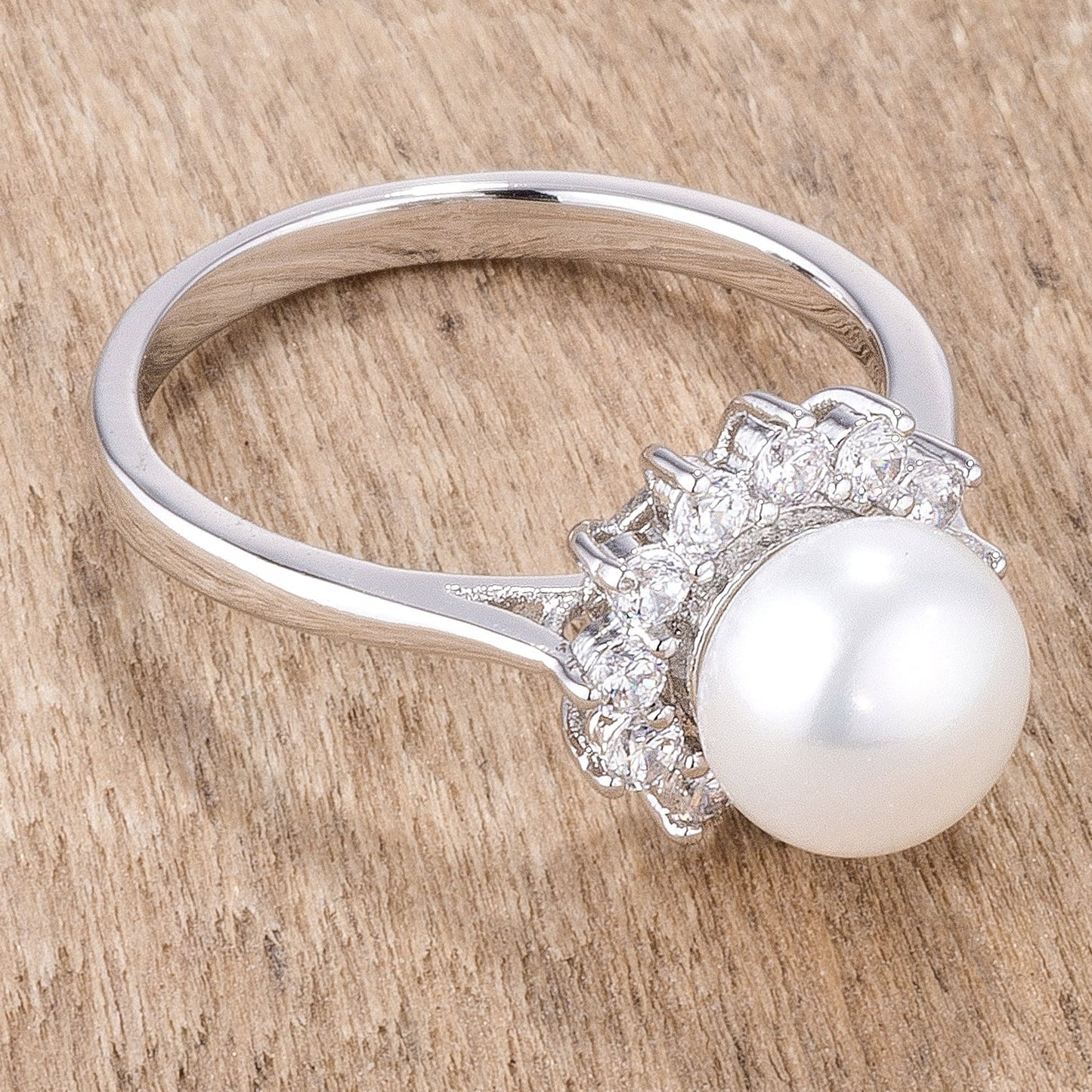 Royal Pearl Scepter Ring